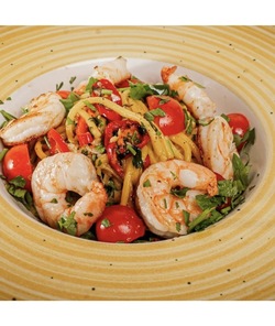AGLIO CON GAMBERI 